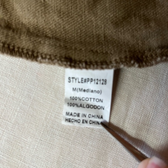 Paper Moon Olive Cargo Shorts Medium - Picture 6 of 8